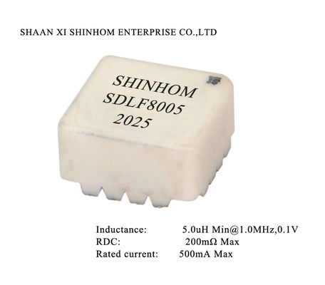 8 Windings SMD κοινή έμφραξη τρόπου φίλτρων της EMI γραμμών στοιχείων