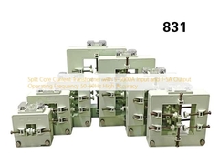 Μετασχηματιστής ρεύματος διαχωρισμένου πυρήνα με εισροή 5-5000A και έξοδο 1-5A Δραστηριακή συχνότητα 50-60Hz Υψηλή ακρίβεια
